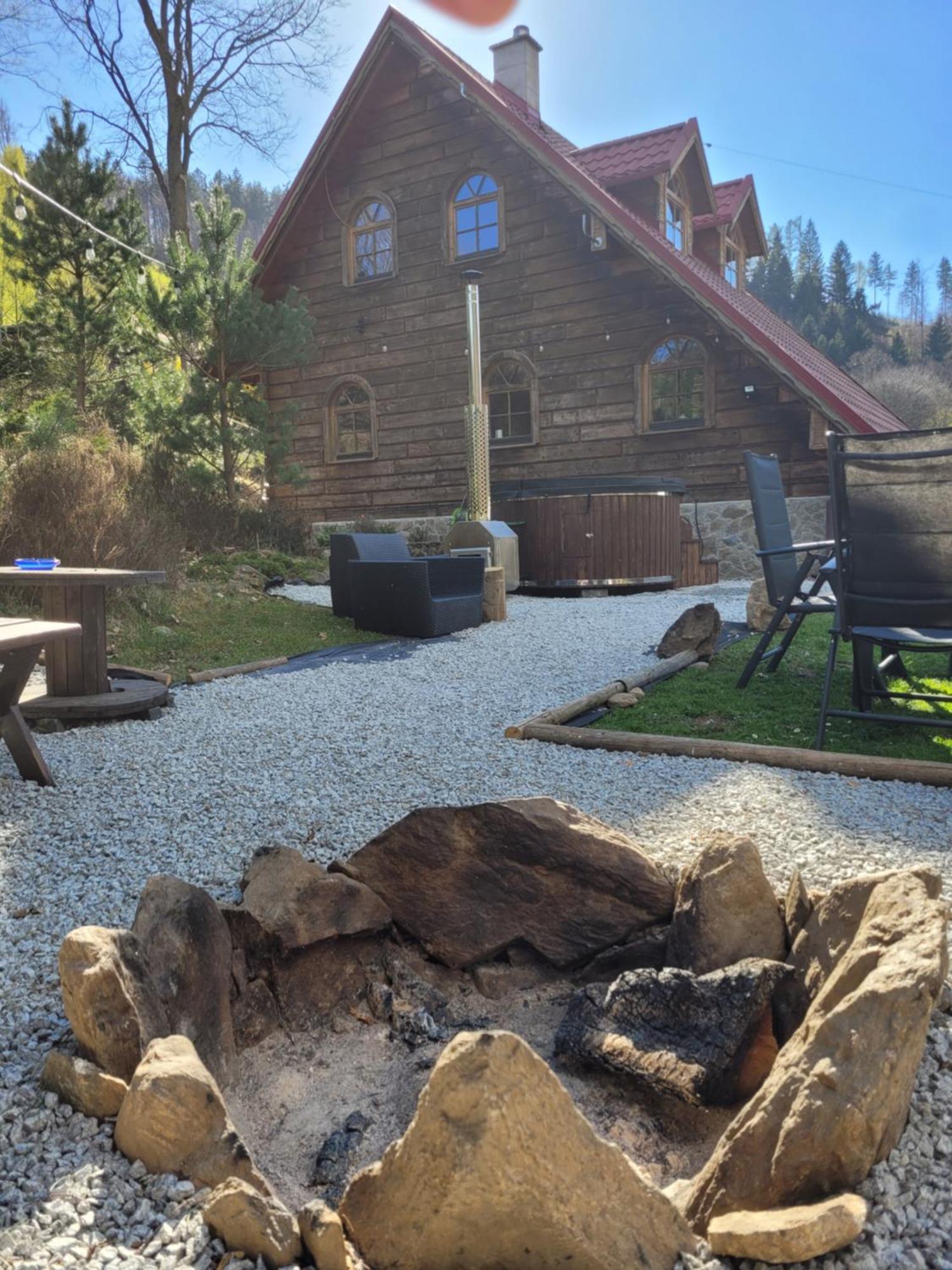 Forest Camp Dom W Gorach Sowich Michalkowa エクステリア 写真